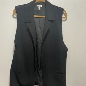 Leith Black Vest Size S